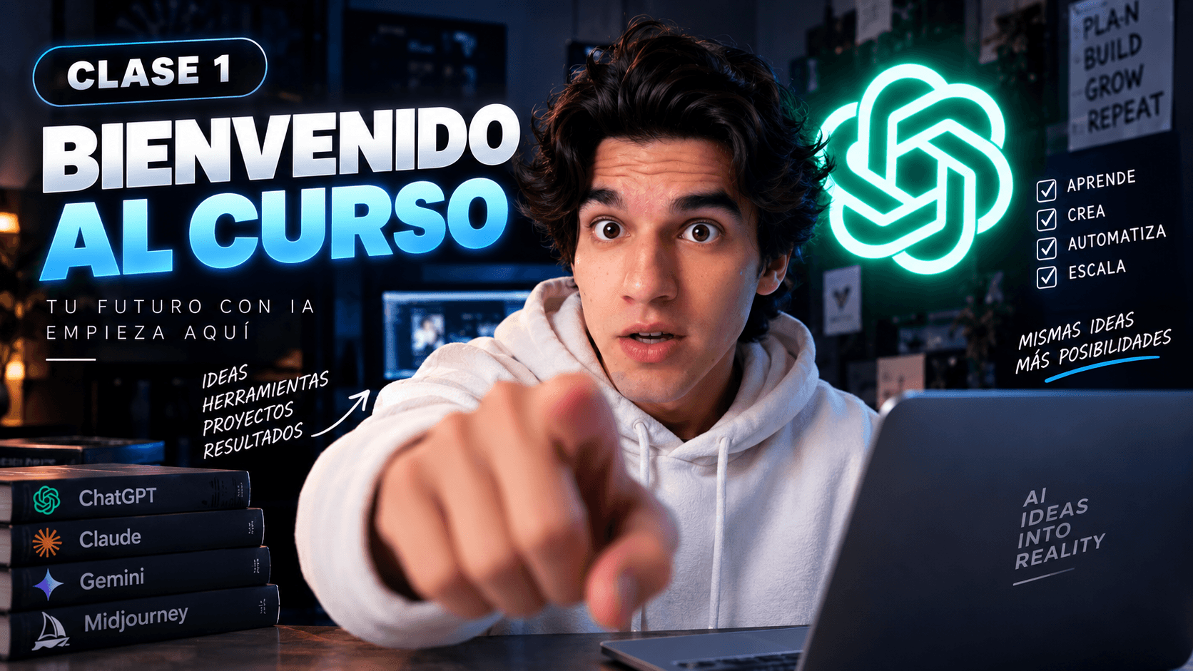 Clase 1: Bienvenido al curso