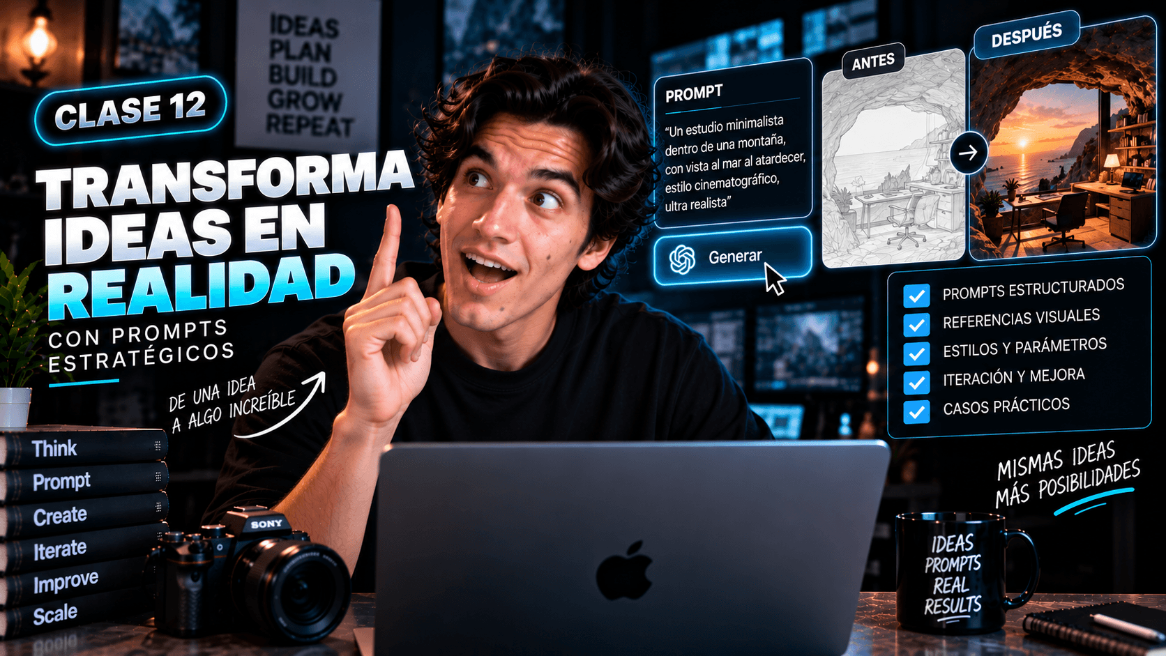 Clase 12: Transforma ideas en realidad